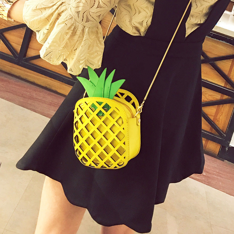 Pineapple Bag Fashion One Shoulder Messenger Bag