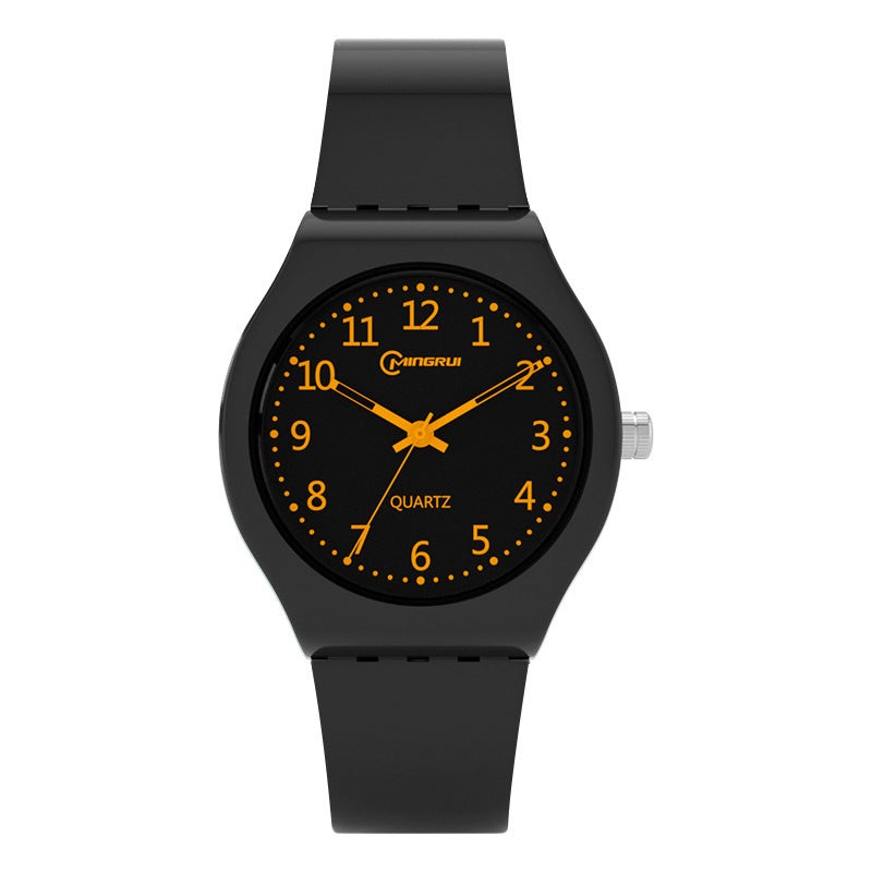 Simple leisure waterproof quartz female watch