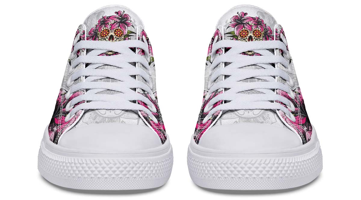 Fashion Print Couple Low-Top Canvas Shoes