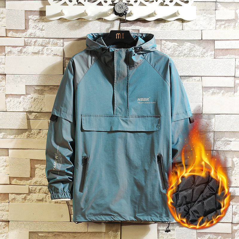 Cotton Spring And Autumn Shell Jacket