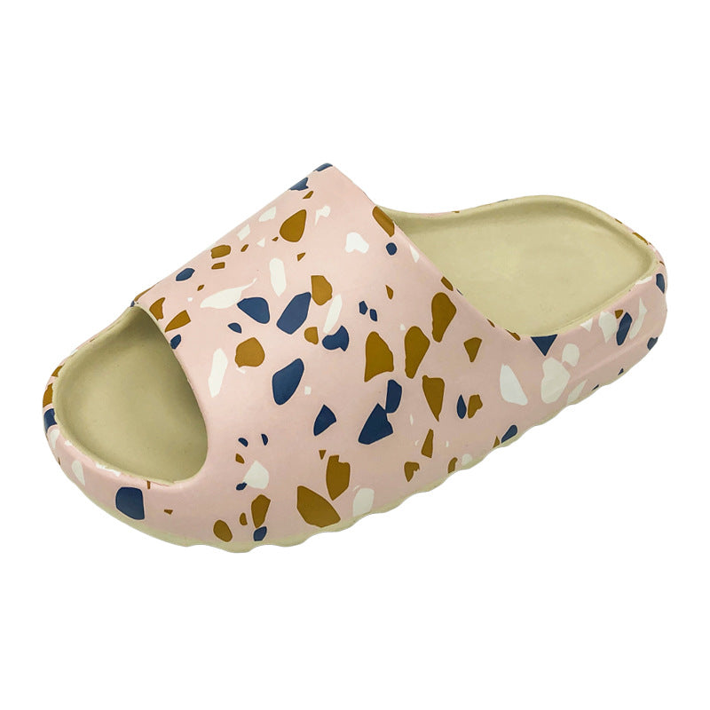 Couples Ins Home Household Silent Non-slip Thick-soled Fashion Sandals And Slippers