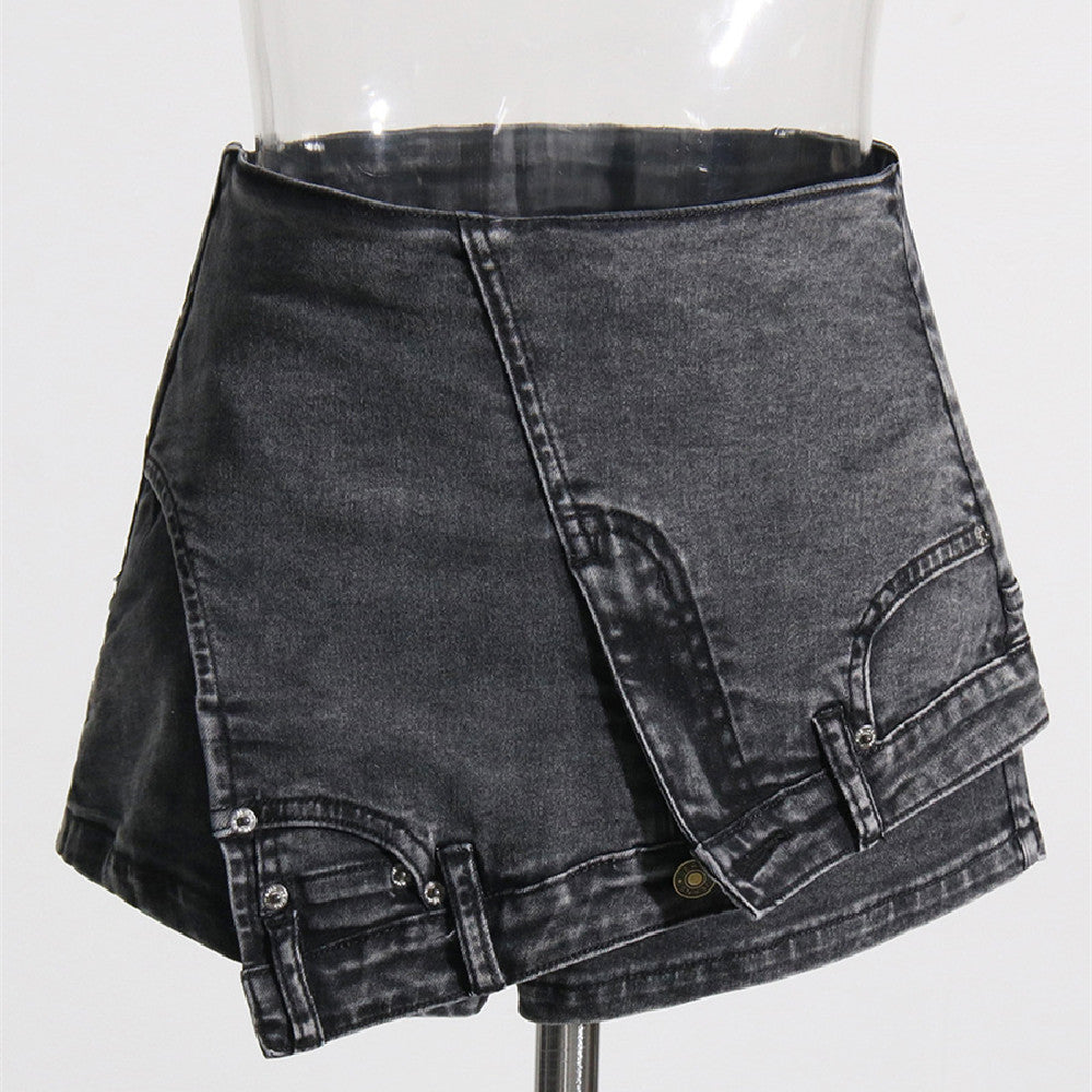 Personlige Denim Shorts til Kvinder
