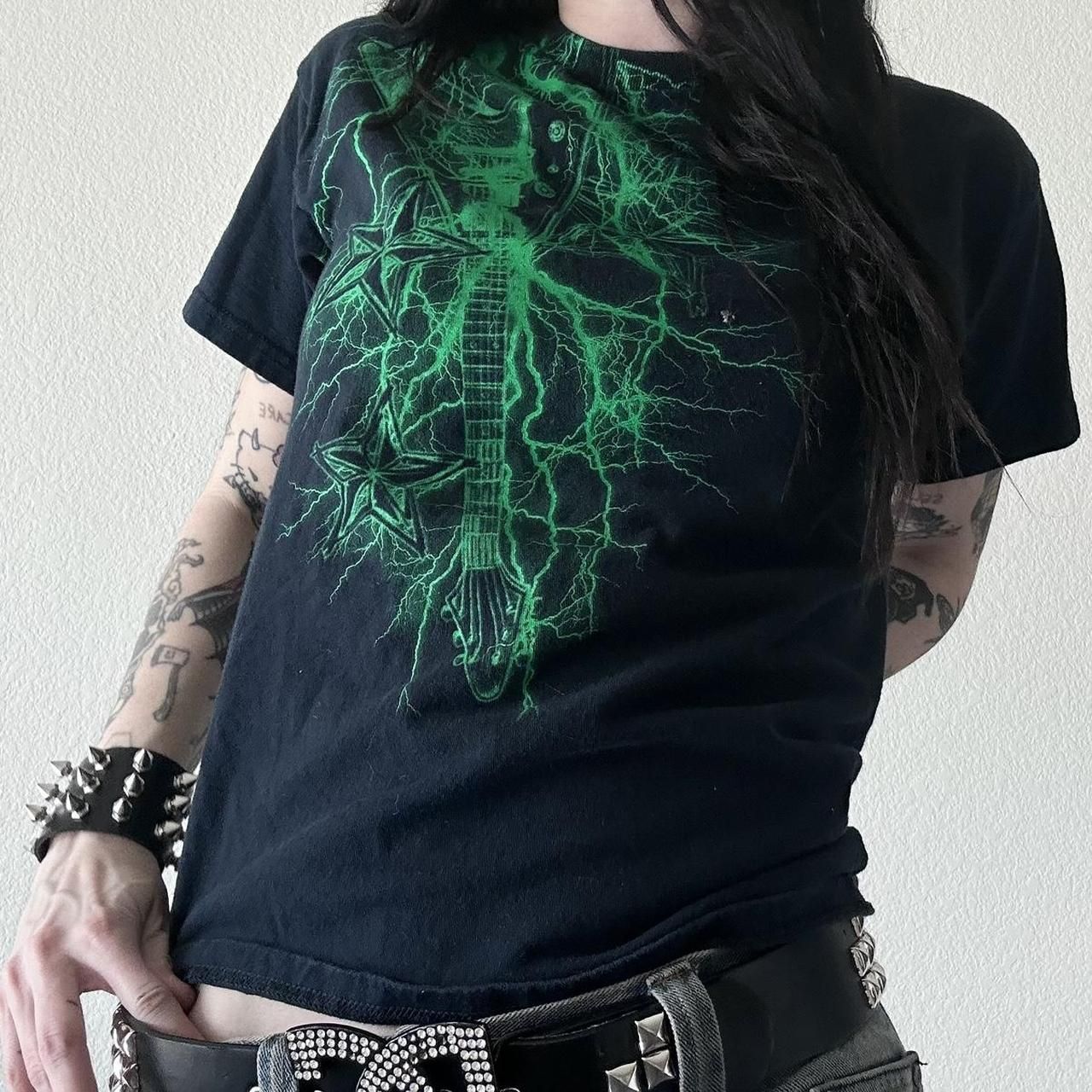 Womens Printed Short-sleeve T-shirt Top