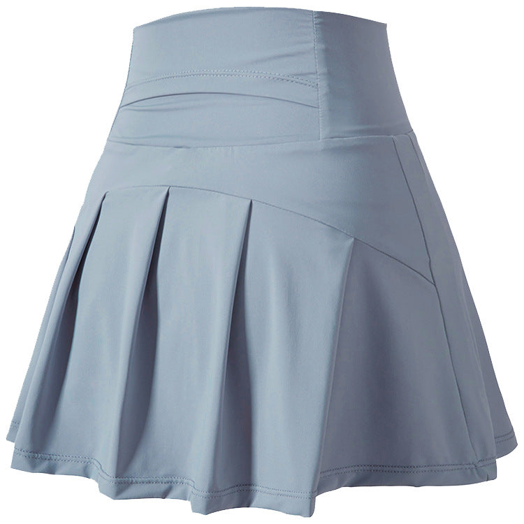 Anti-exposure Loose High Waist Slimming Yoga Tennis Culottes
