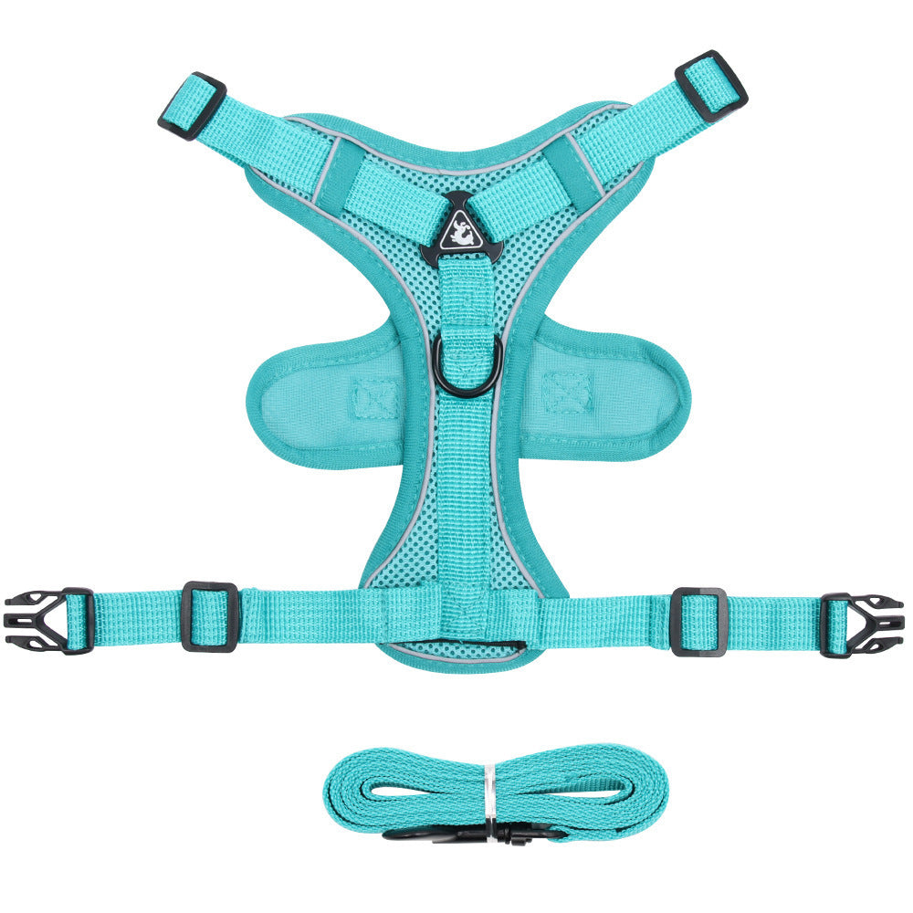 New Cat Harness Vest Pet Chest Strap With Leash