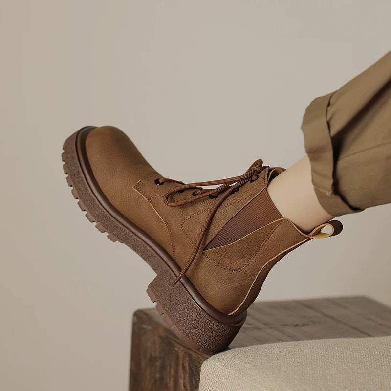 Women's Martin Boots Thick-soled Chelsea Boots