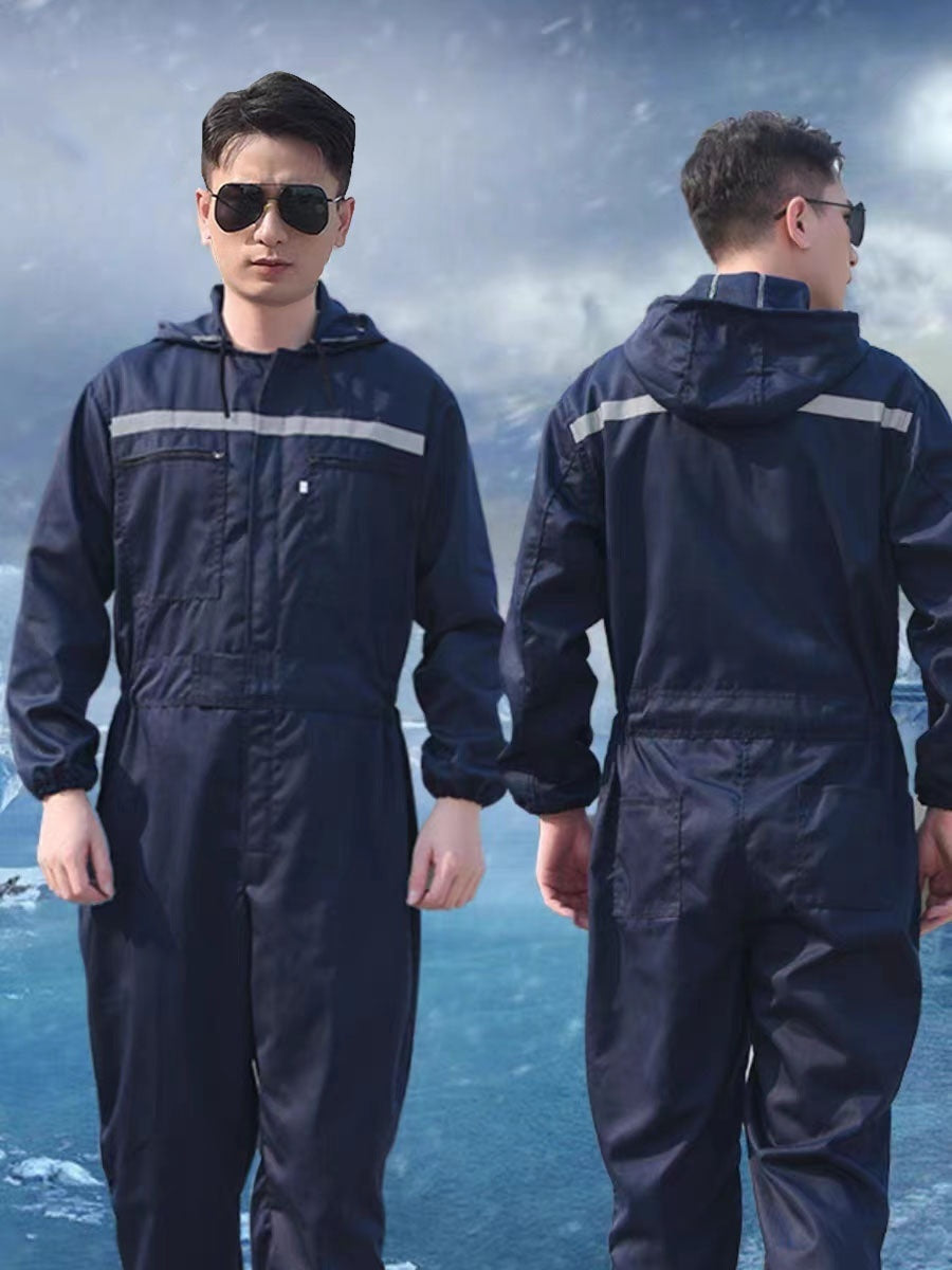 Jumpsuit Overalls Long Sleeve Antifouling Dustproof Tooling