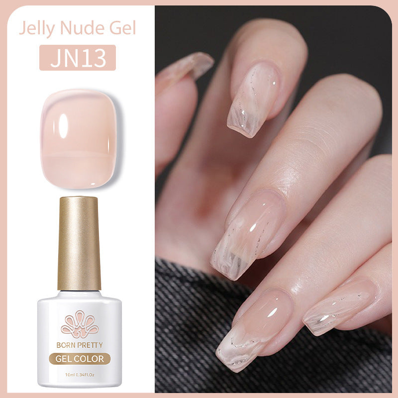 Nail Polish Transparent Color UV Polish Jelly Phototherapy Plastic