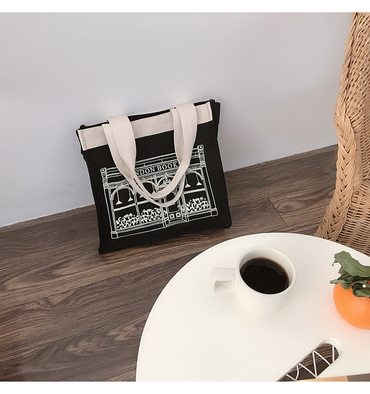 Small Design Three-dimensional Thick Canvas Bag