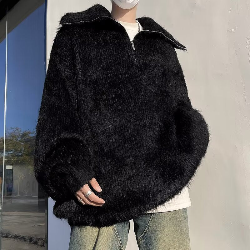 American-style High-grade Soft Glutinous Sweater