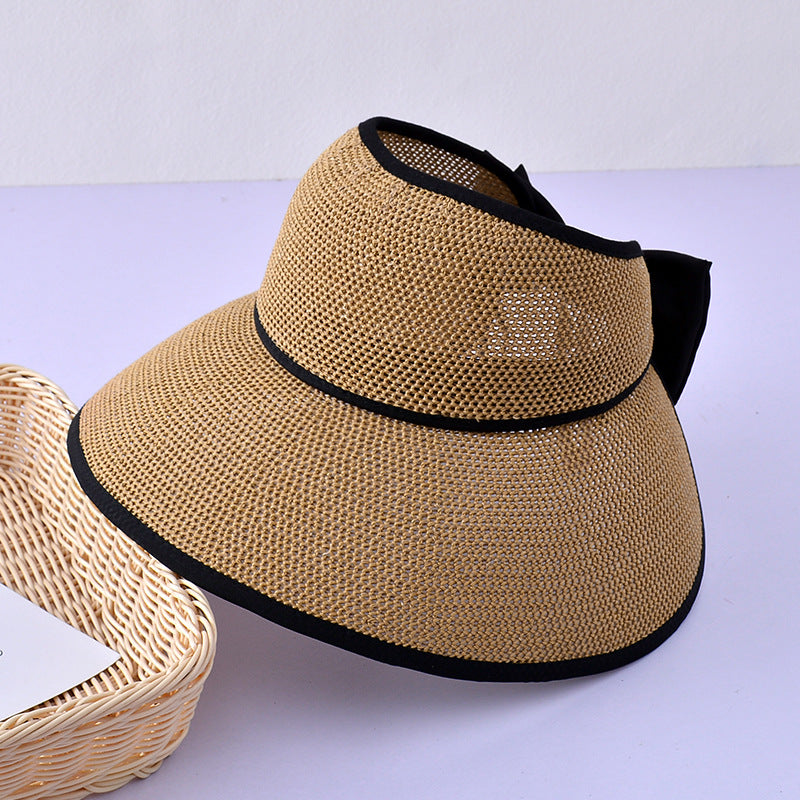 Women's Summer Sunshade Foldable Big Brim Top Hat
