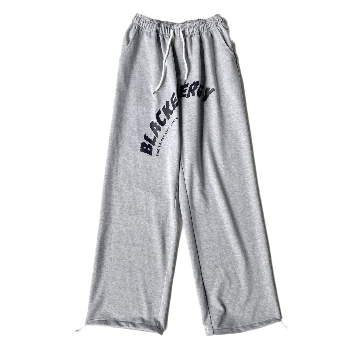 High Waist, Thin, Straight, Beamed Feet, Letter Print, Hip-hop Street Dance