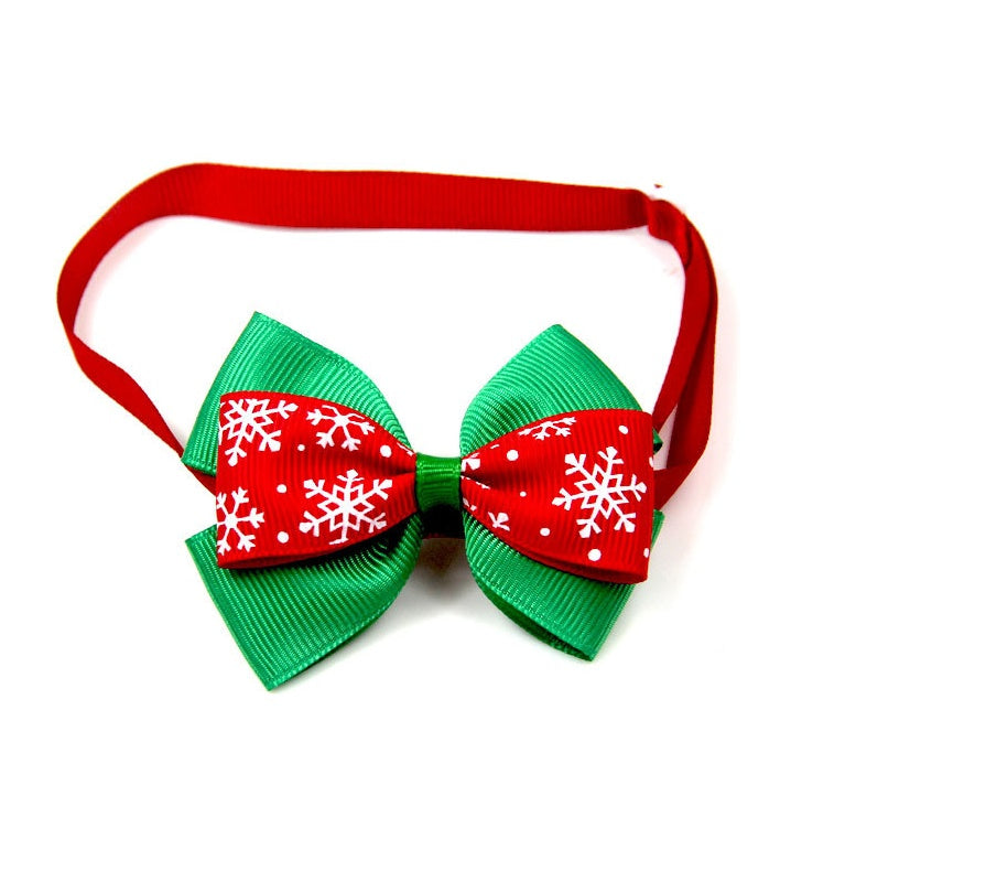 Christmas Pet Bow Tie Bow Tie Cat Dog Party Decoration Props