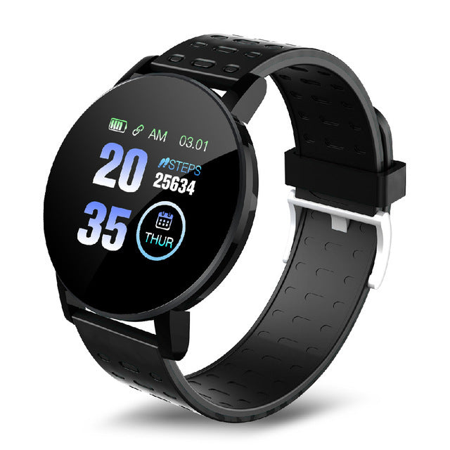 Round screen smart bracelet