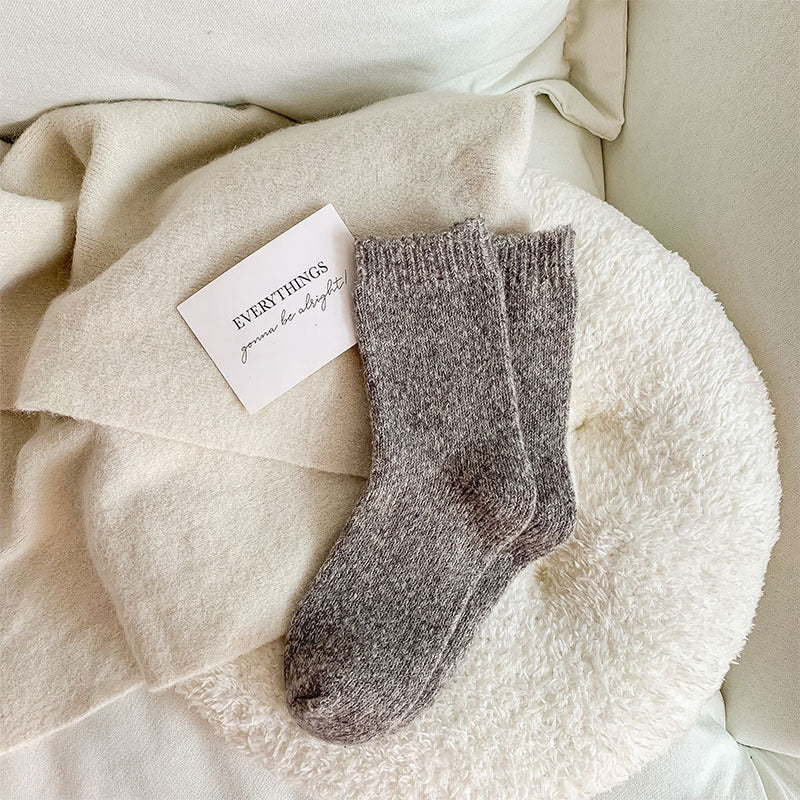 Women's Winter Thicken Thermal Wool Tube Socks