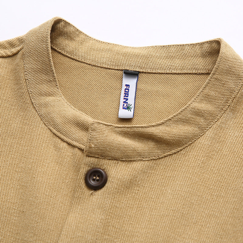 Men's Cardigan Jacket Day Trend Casual Simple Shirt
