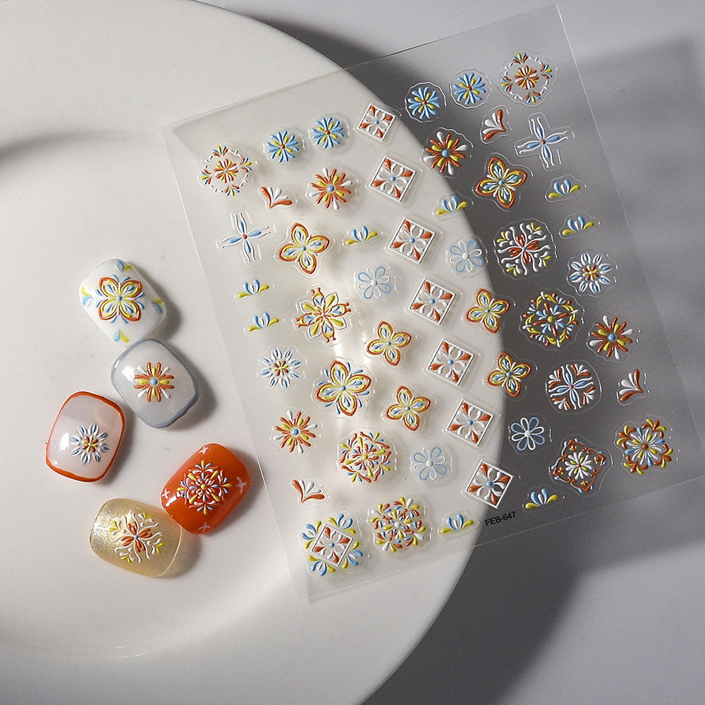Craft Three-dimensional Nail Sticker Relief