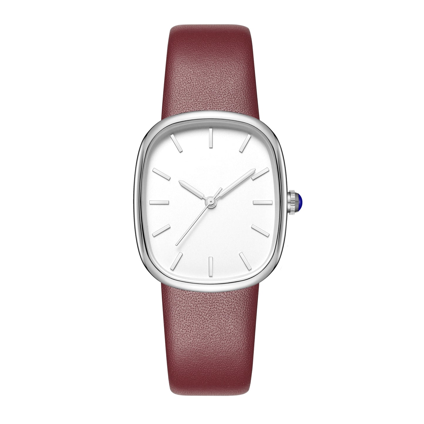 Elegant Small Square Plate Women's New Quartz Belt Watch