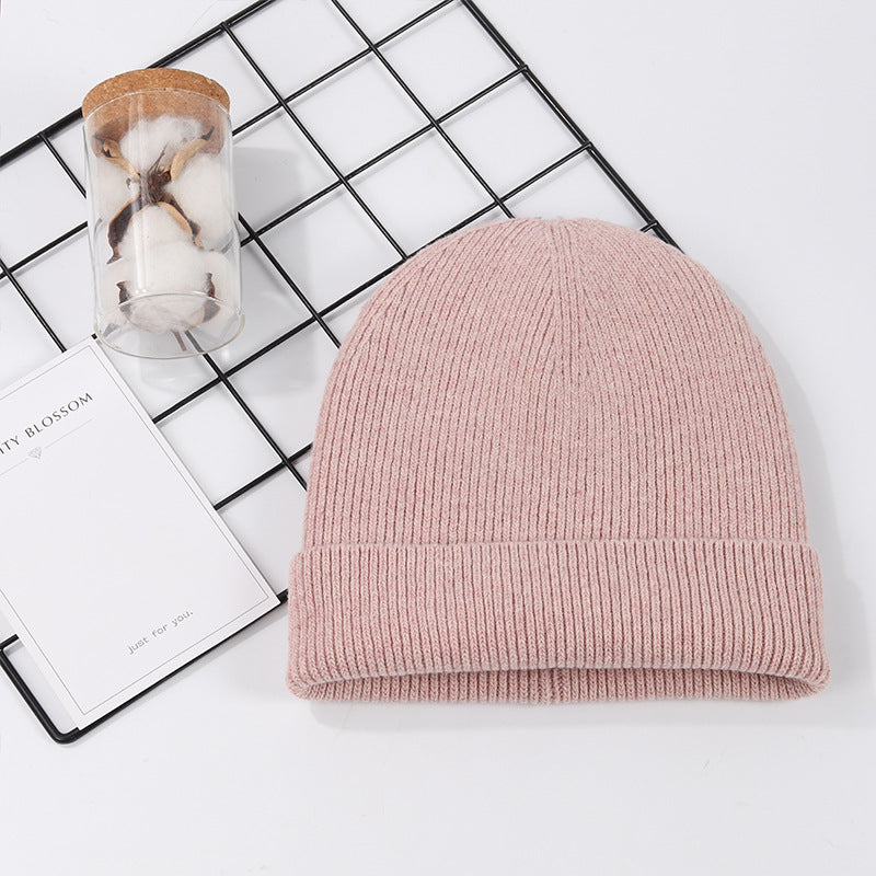 Korean Version Of Japanese Ins Style Cashmere Knitted Hat