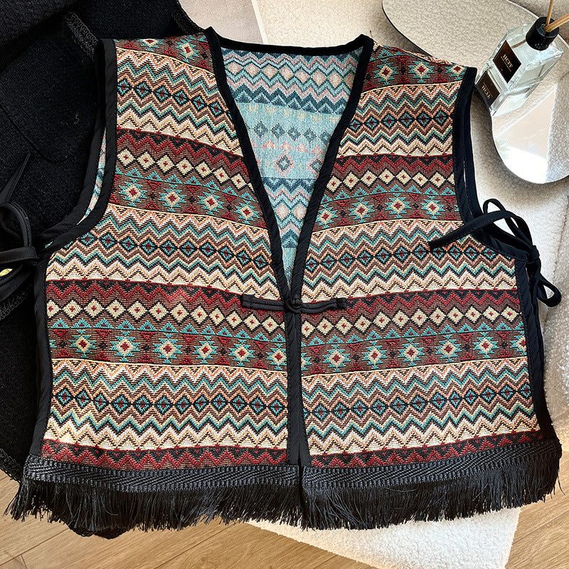 Hong Kong Style Shawl For Women New Spring Summer Ethnic Style
