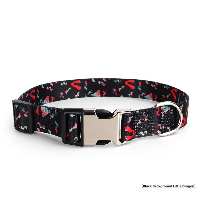 Thickened Heat-Transfer Digital-Print Pet Collar