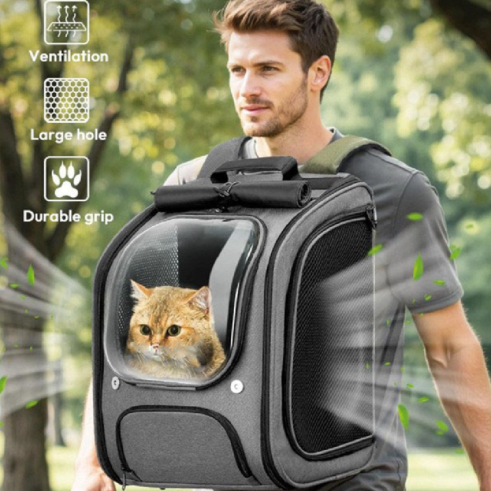 Portable Aviation Pet Fashion Backpack Cat Bag