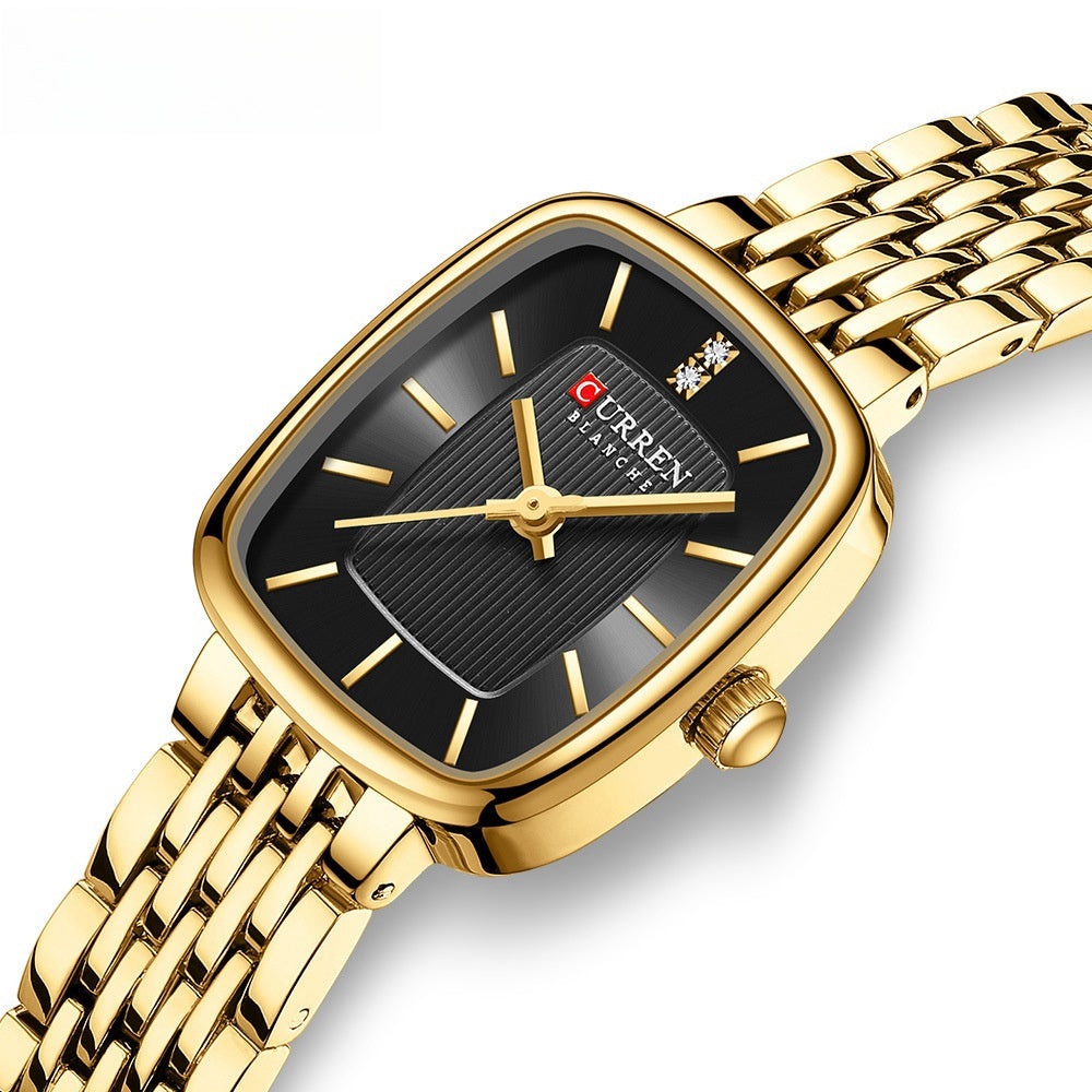 Women's Fashion Casual Steel Belt Watch