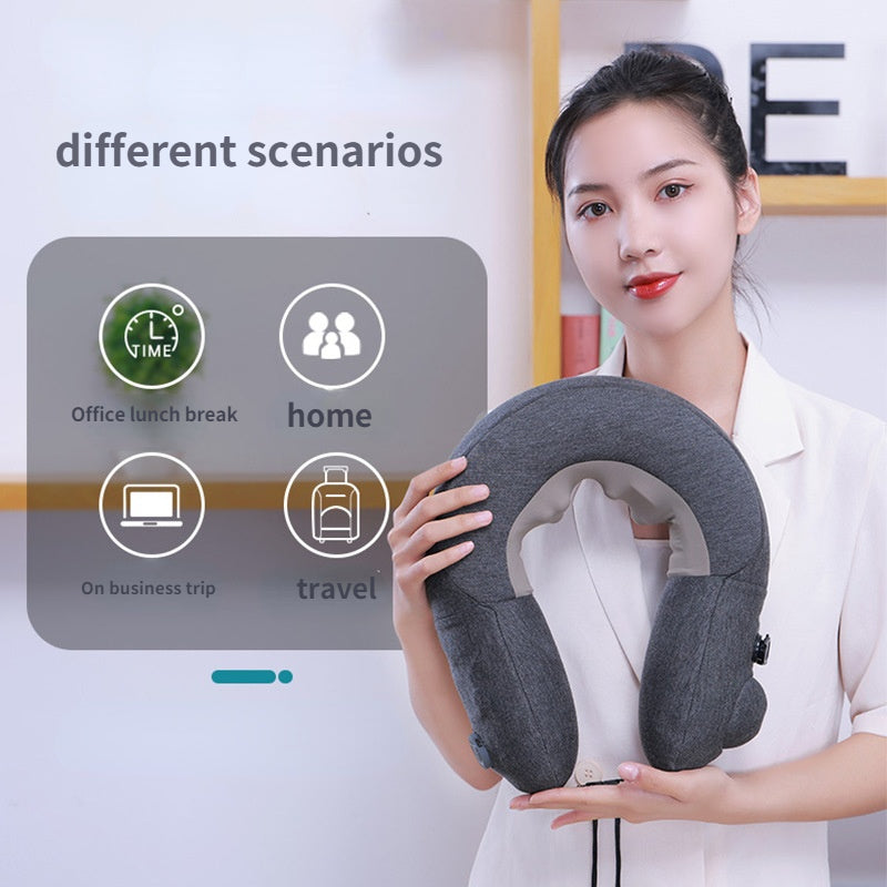 Portable Rechargeable Multifunctional Massager Airbag Pillow