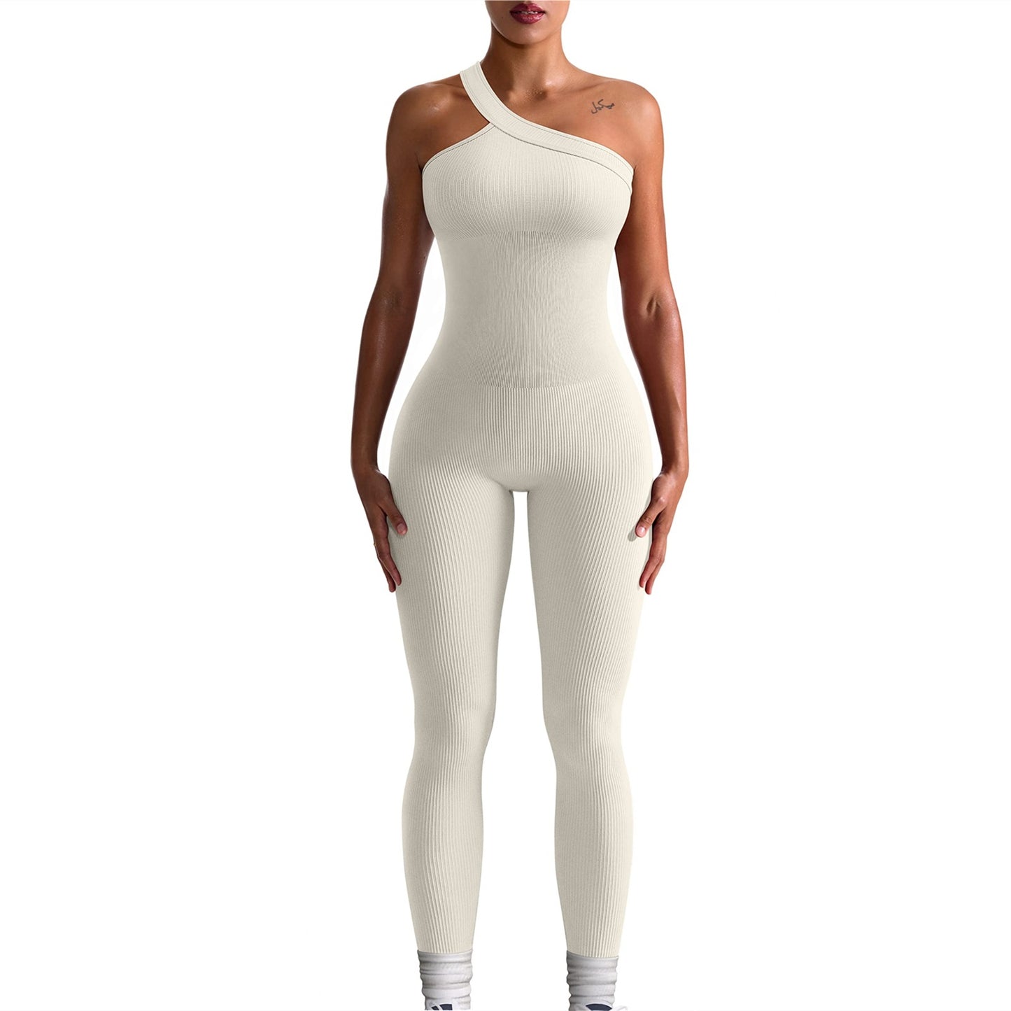 Dame Jumpsuit med høj elasticitet i europæisk og amerikansk stil