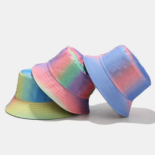Women's Trend Of New Tie-dyed Contrast Shade Hat