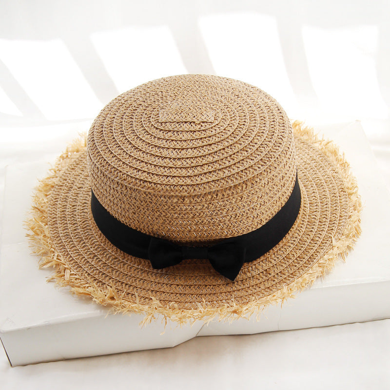 Straw Hat Ladies Sunshade Sunscreen Outdoor Garland
