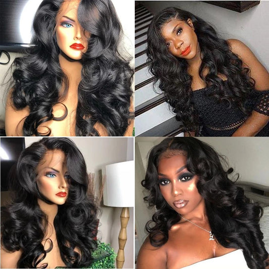 Black Lady Full Headgear With Long Curly Hair