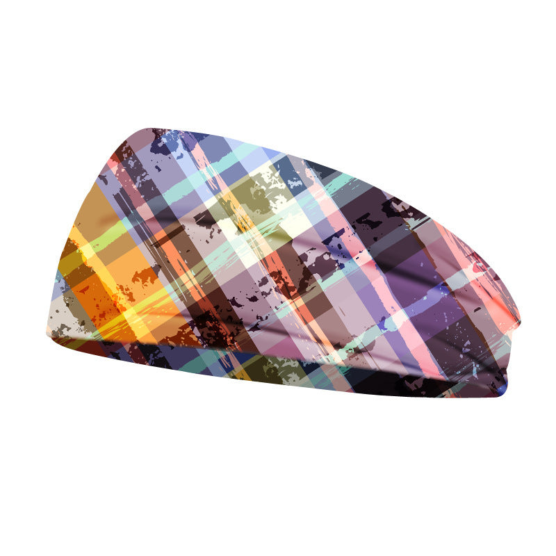 Geometric Print Men's And Women's Fashion Simple Headband