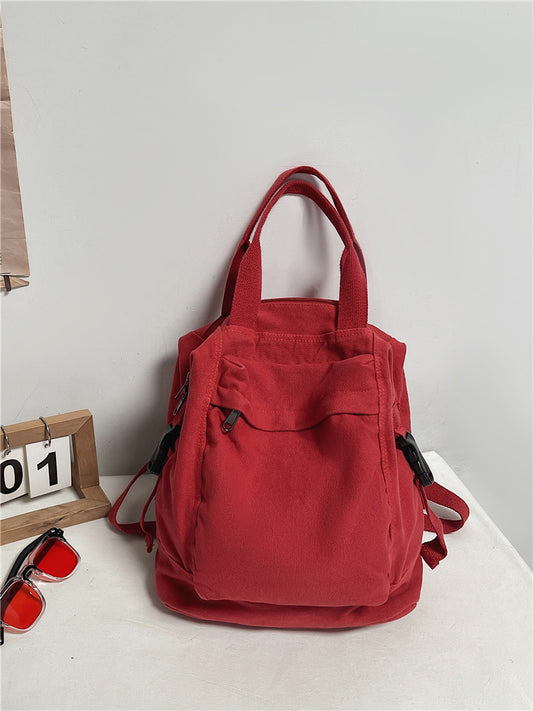 Korean Version Of Simple And Versatile Campus School Bag Travel Bag