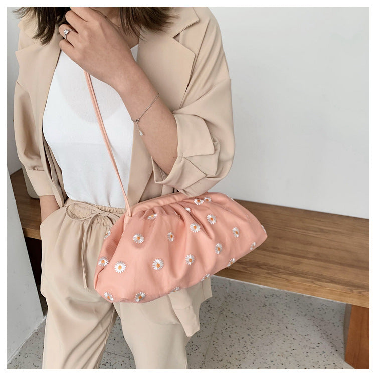 Daisy mesh cloud bag