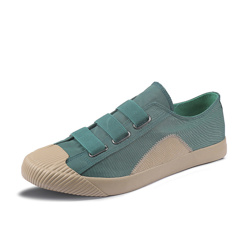 Retro Color-blocking Canvas Shoes New Trendy