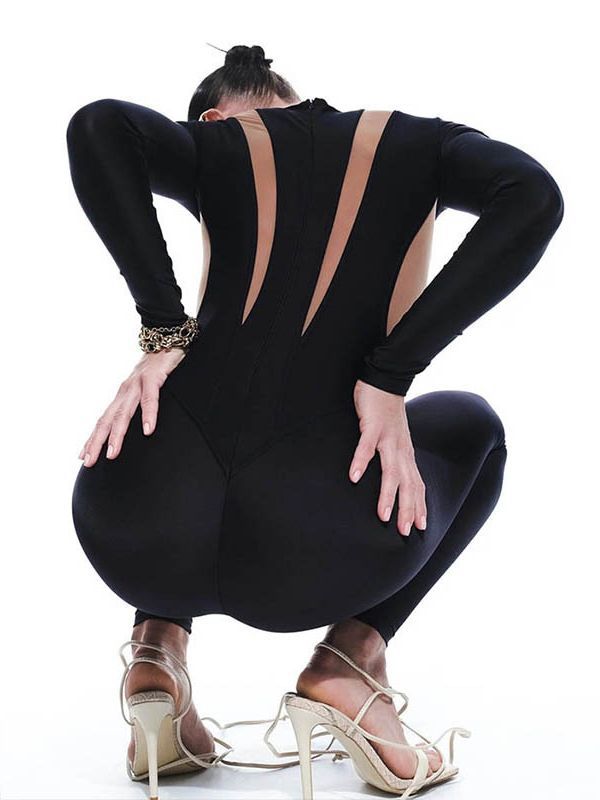 Women's Round Neck Long-sleeve Color Trend
