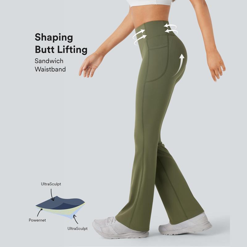 Yoga Nylonbukser Til Kvinder