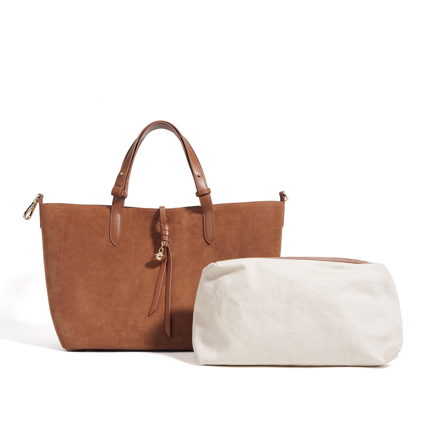 Autumn And Winter Advanced Maillard-style Retro Tote Bag