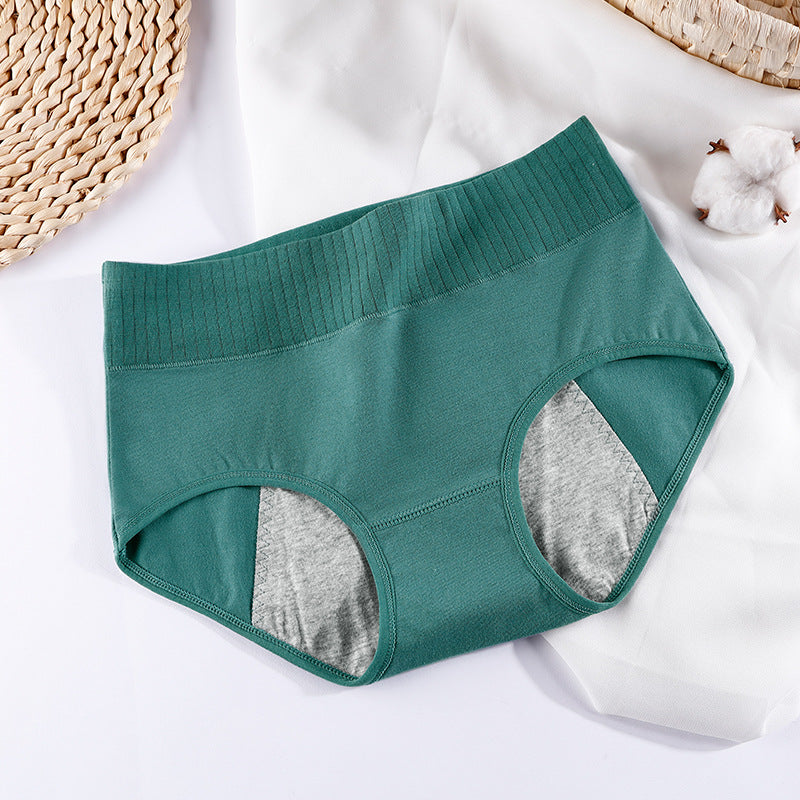 Women's Physiological Underwear Pure Cotton Side Leakage Prevention