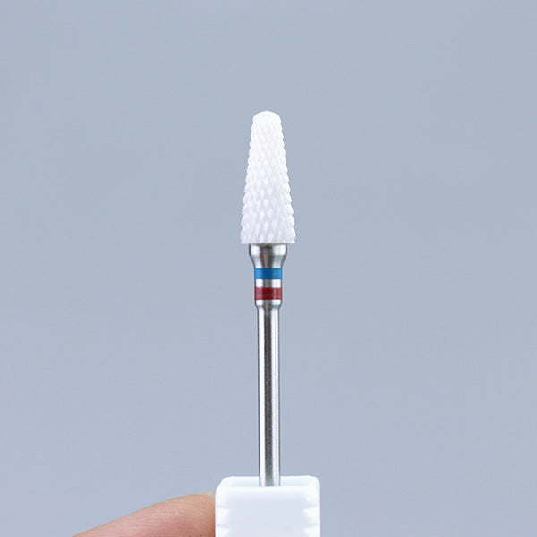 Tungsten Steel Ceramic Nail Polisher Grinding Head Accessories Tool
