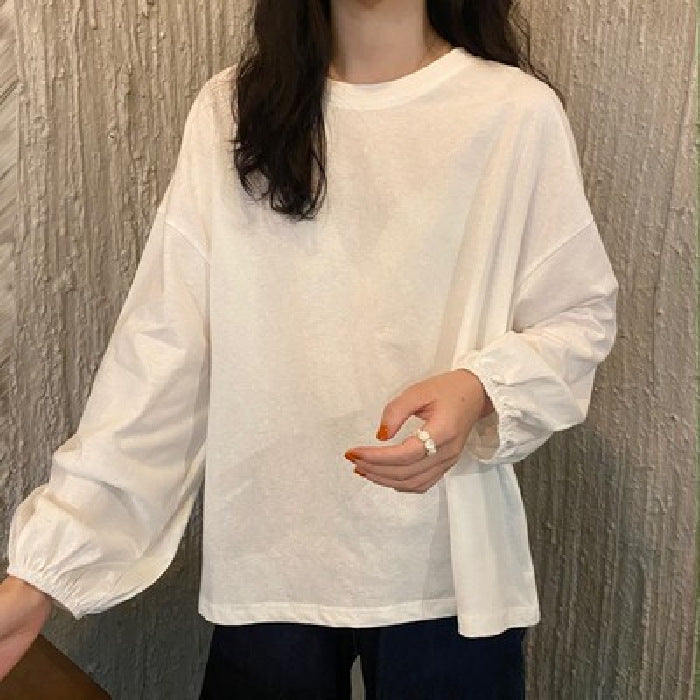 Studerende Slankende Sweater Lanterneærme