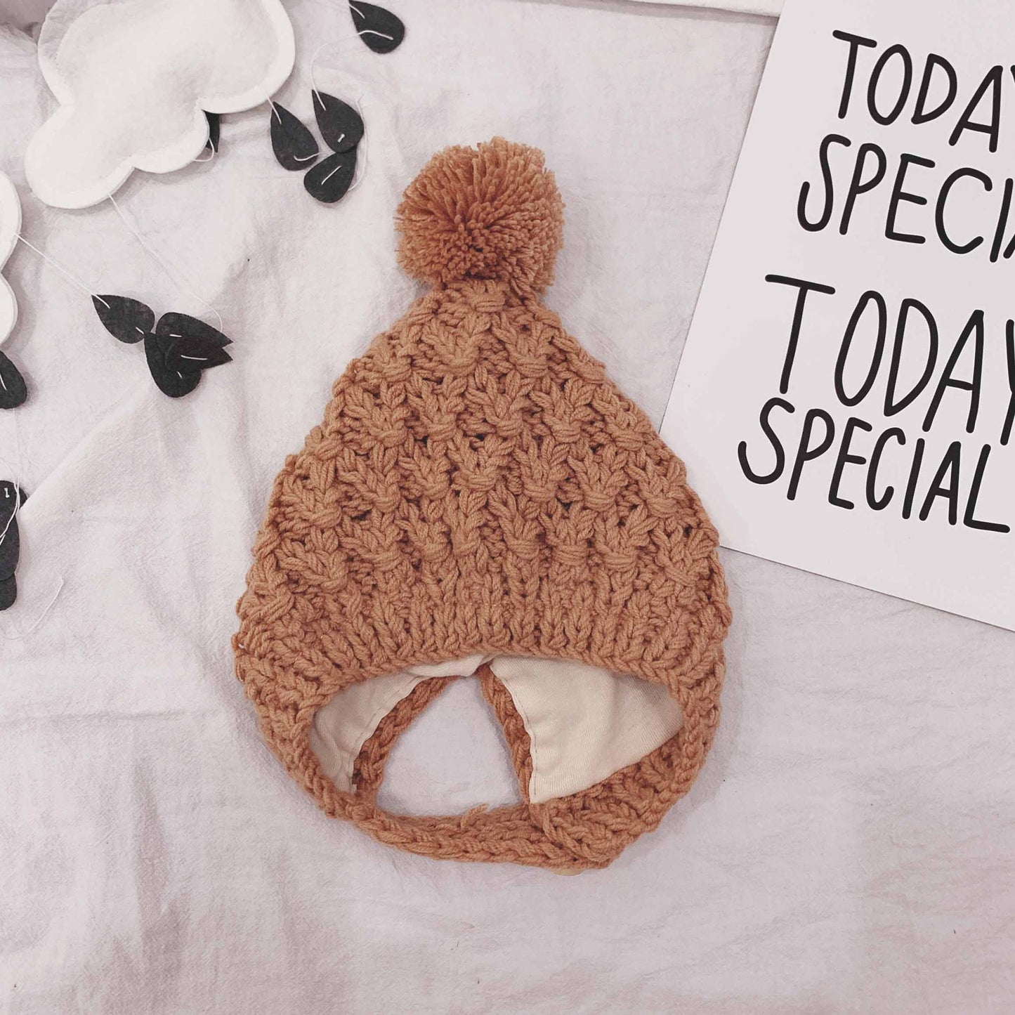 Baby Knitted Hat Baby Western Style All Match