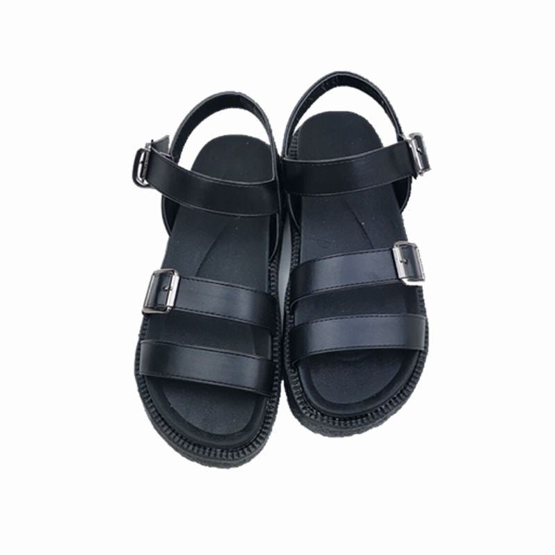 Retro Hong Kong style student beach shoes