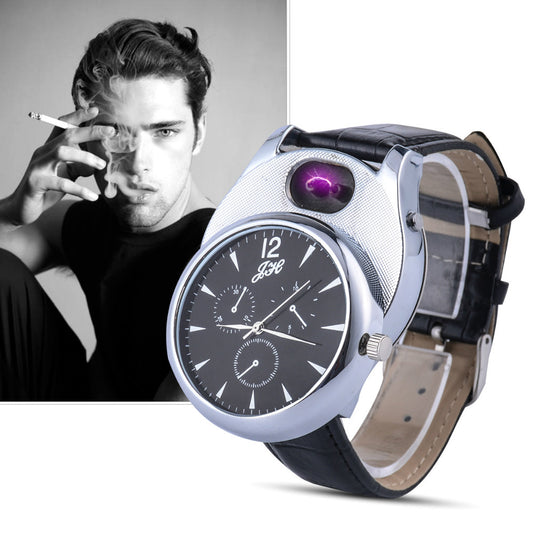 USB electronic watch cigarette lighter