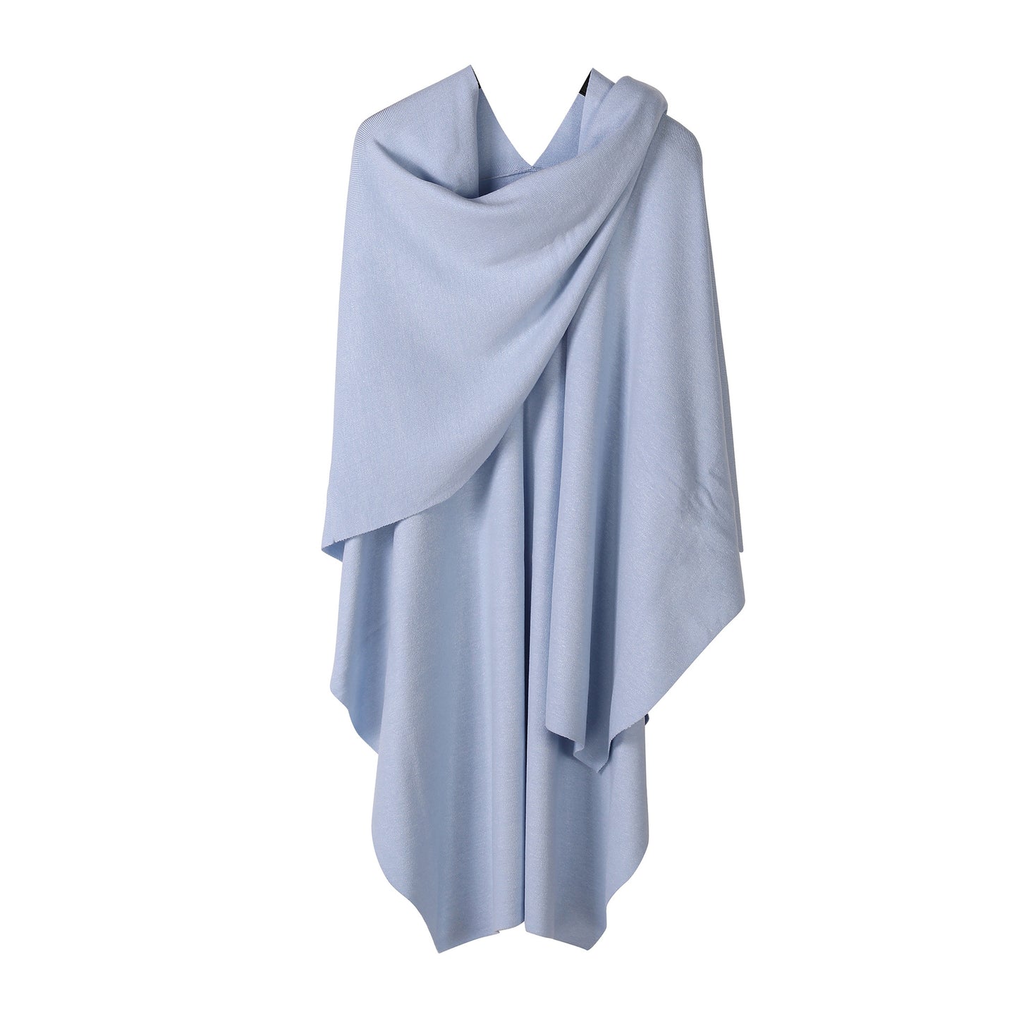 Knitted  Solid Color Shawl For Women