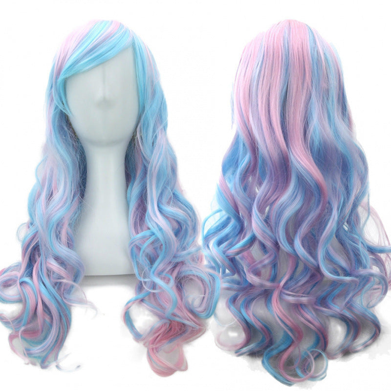 Colorful Cosplay Wig For Dance Parties