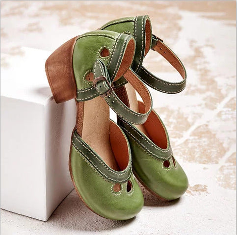 Hollow sandals