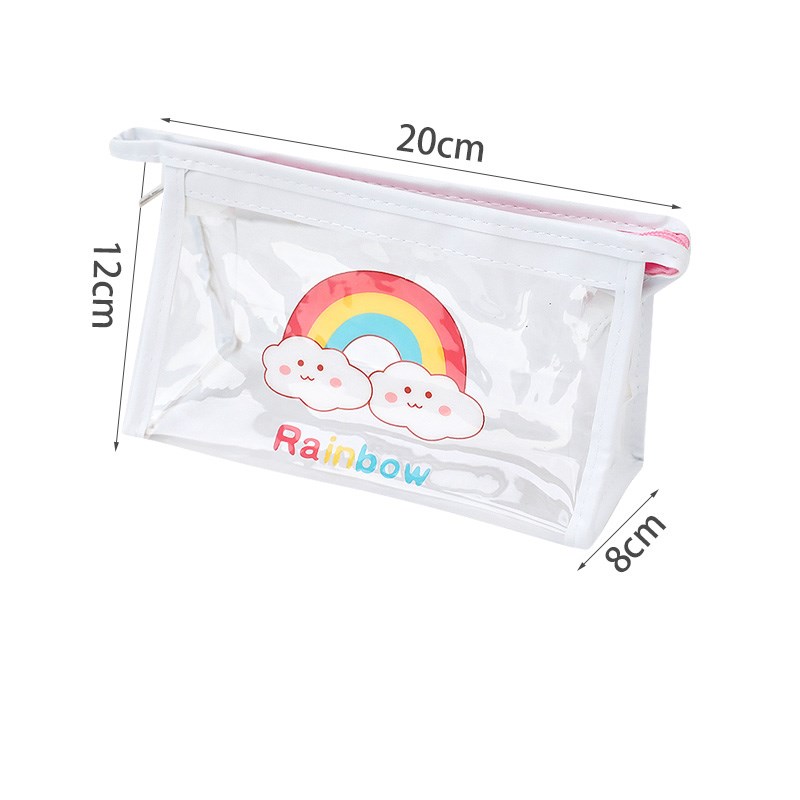Girl simple Japanese pencil bag