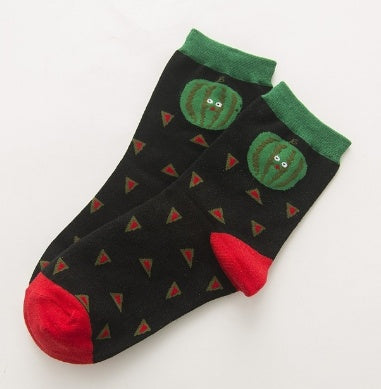 Cartoon student socks